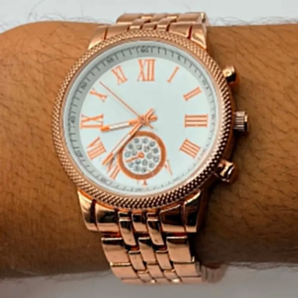Rose Gold Men's Watch